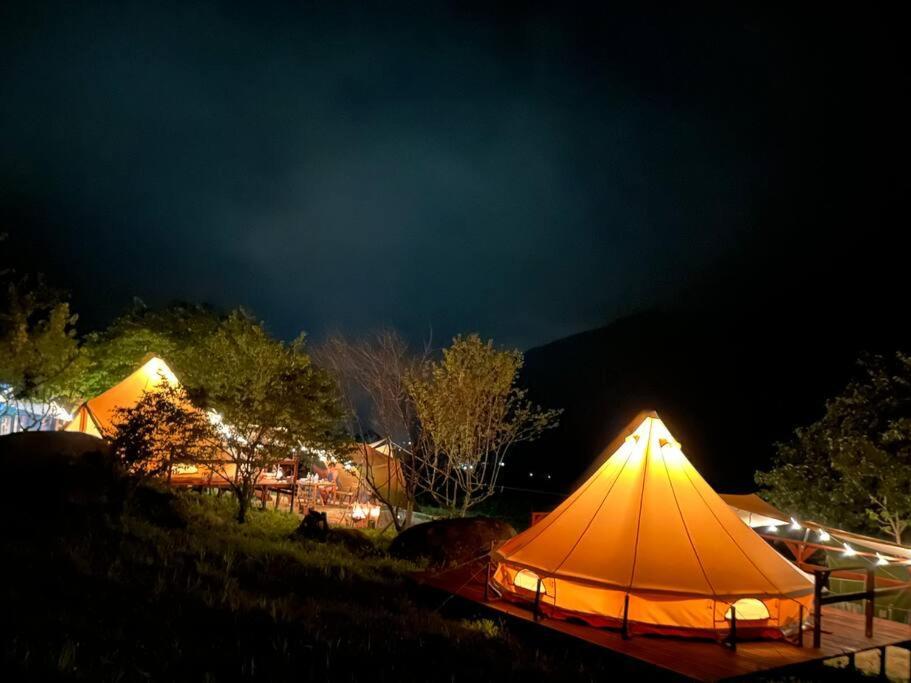 Hotel Ties Camp Ground Nagiso Exterior foto